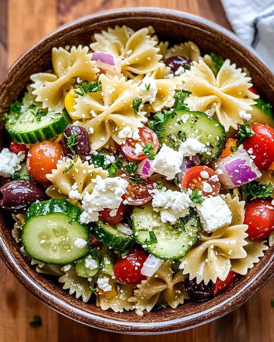 Greek Pasta Salad