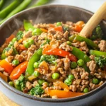 Ground Turkey Teriyaki Stir Fry