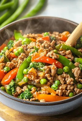 Ground Turkey Teriyaki Stir Fry