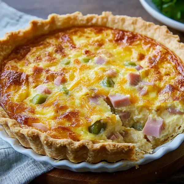 Hatch Green Chile Quiche