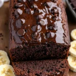 Healthy Chocolate Banana Bread