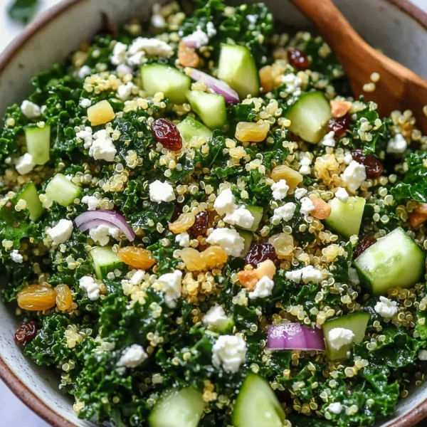 Kale Quinoa Salad - With Lemon Dressing