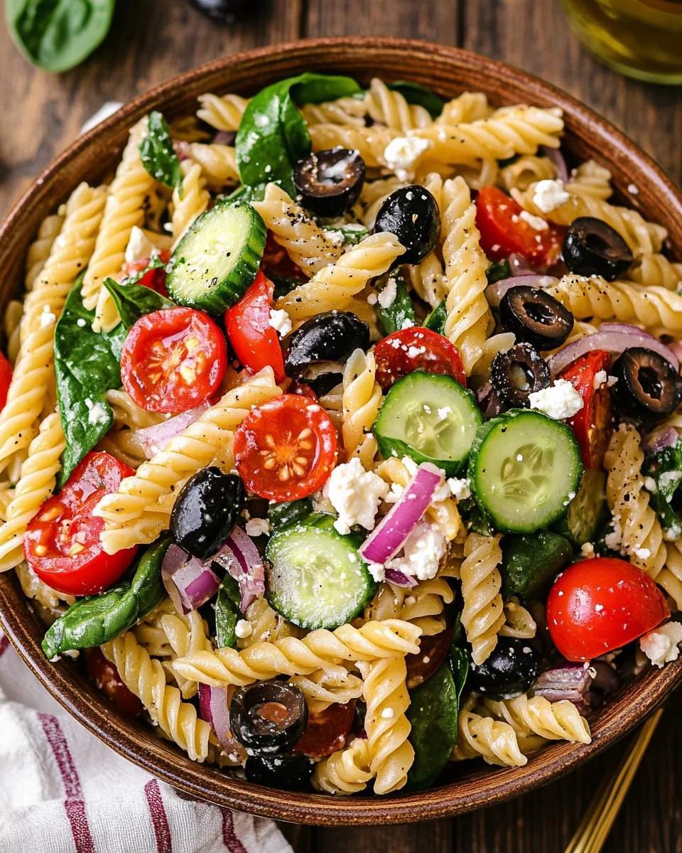 Mediterranean Pasta Salad