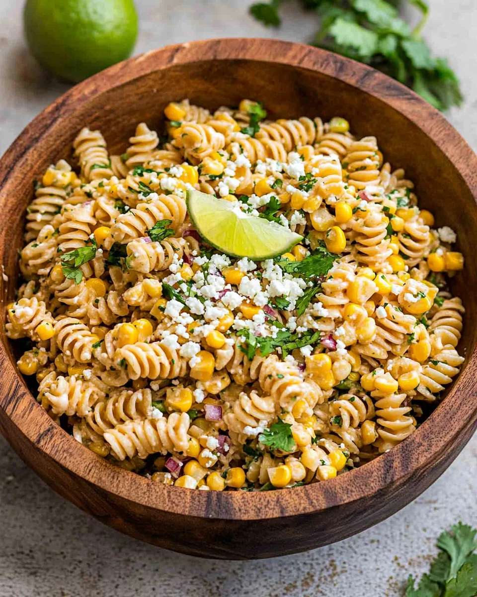 Mexican Street Corn Pasta Salad