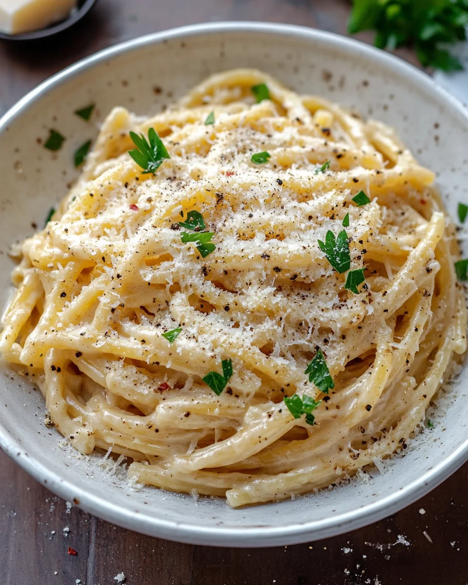 One Pot Creamy Garlic Pasta (Just 20 Minutes!)