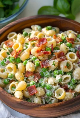 Pea Pasta Salad