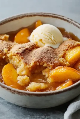 Peach Cobbler with Cake Mix