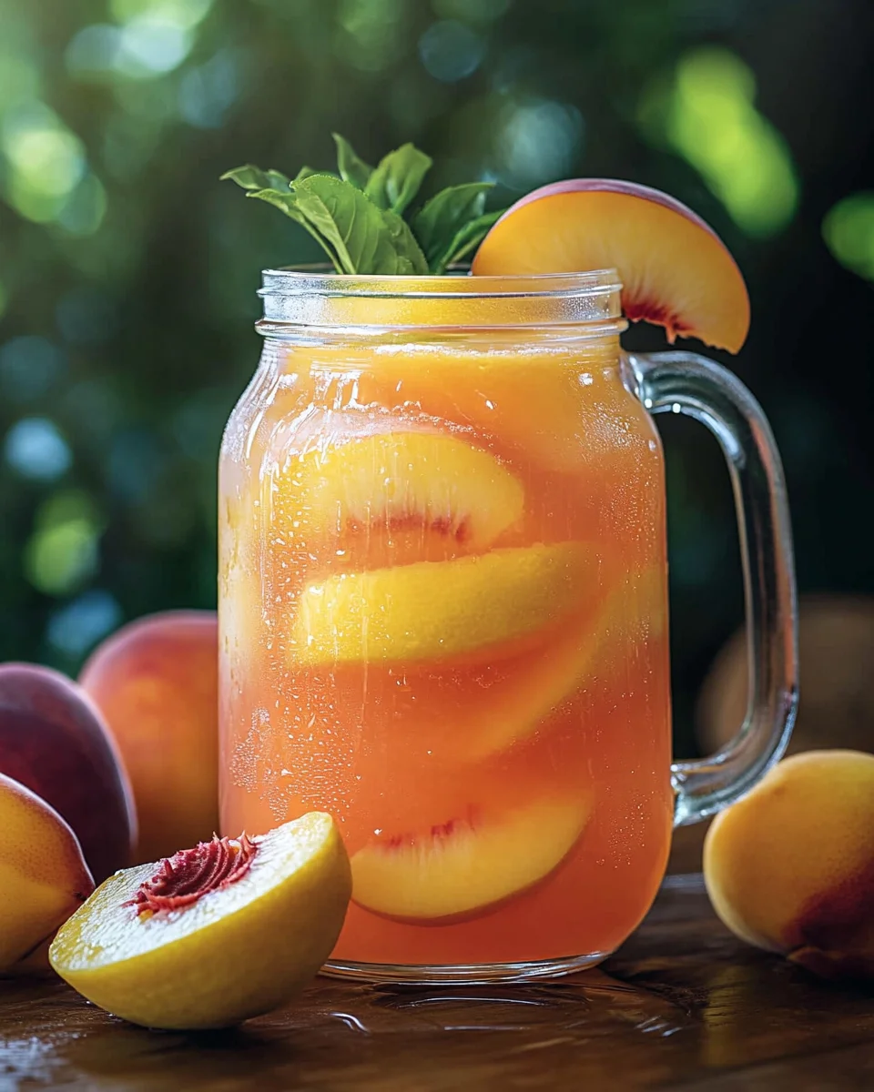 Peach Lemonade Recipe