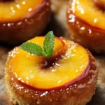 Peach Upside Down Mini Cakes