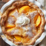 Peaches and Cream Pie