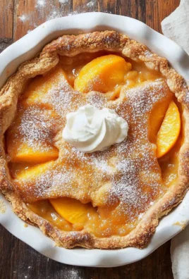 Peaches and Cream Pie