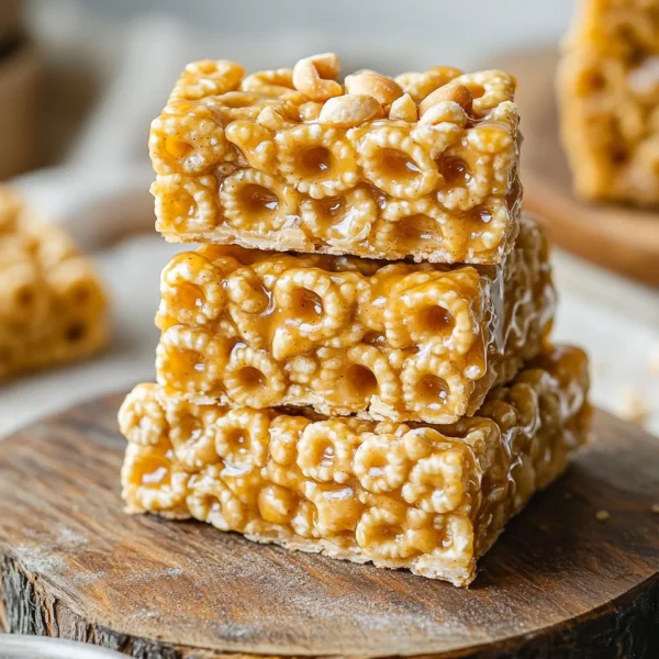 Peanut Butter Cheerio Bars