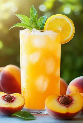 Refreshing Peach Lemonade