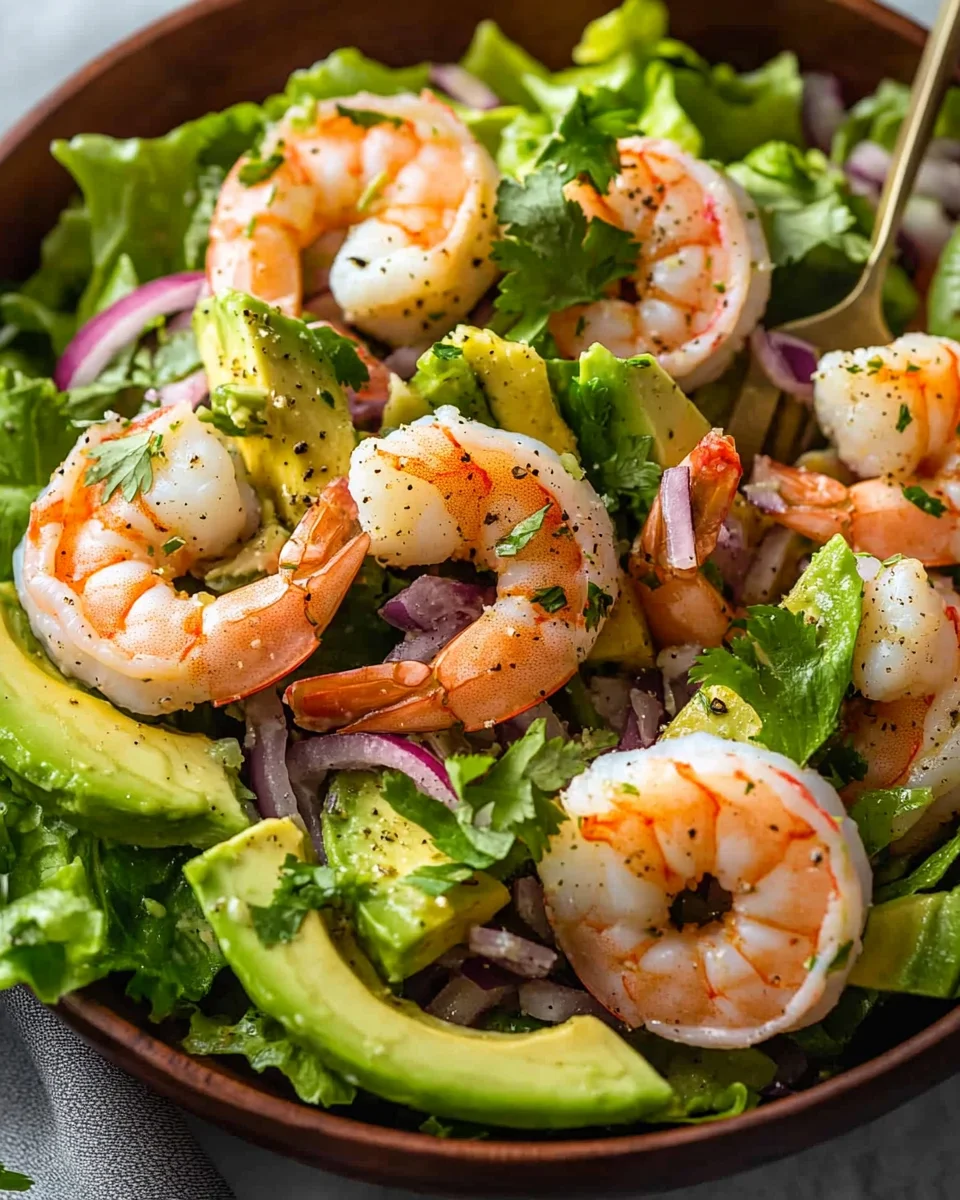 Shrimp Avocado Salad