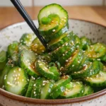 Spiral Cucumber Salad: Korean-Inspired Recipe
