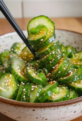 Spiral Cucumber Salad: Korean-Inspired Recipe