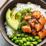 Teriyaki Salmon Sushi Bowl (GF)