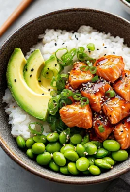 Teriyaki Salmon Sushi Bowl (GF)