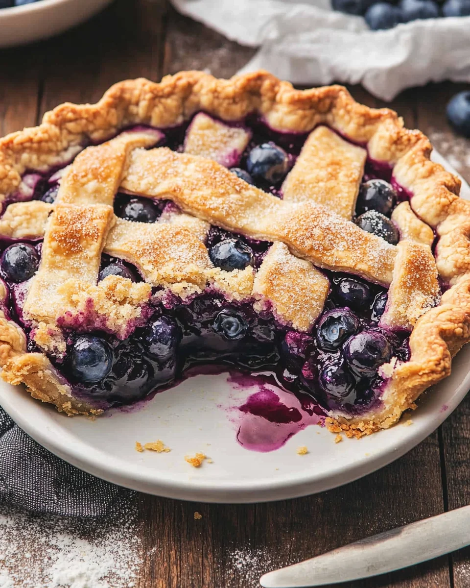 The Best Blueberry Pie Recipe