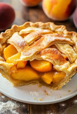 The Best Peach Pie
