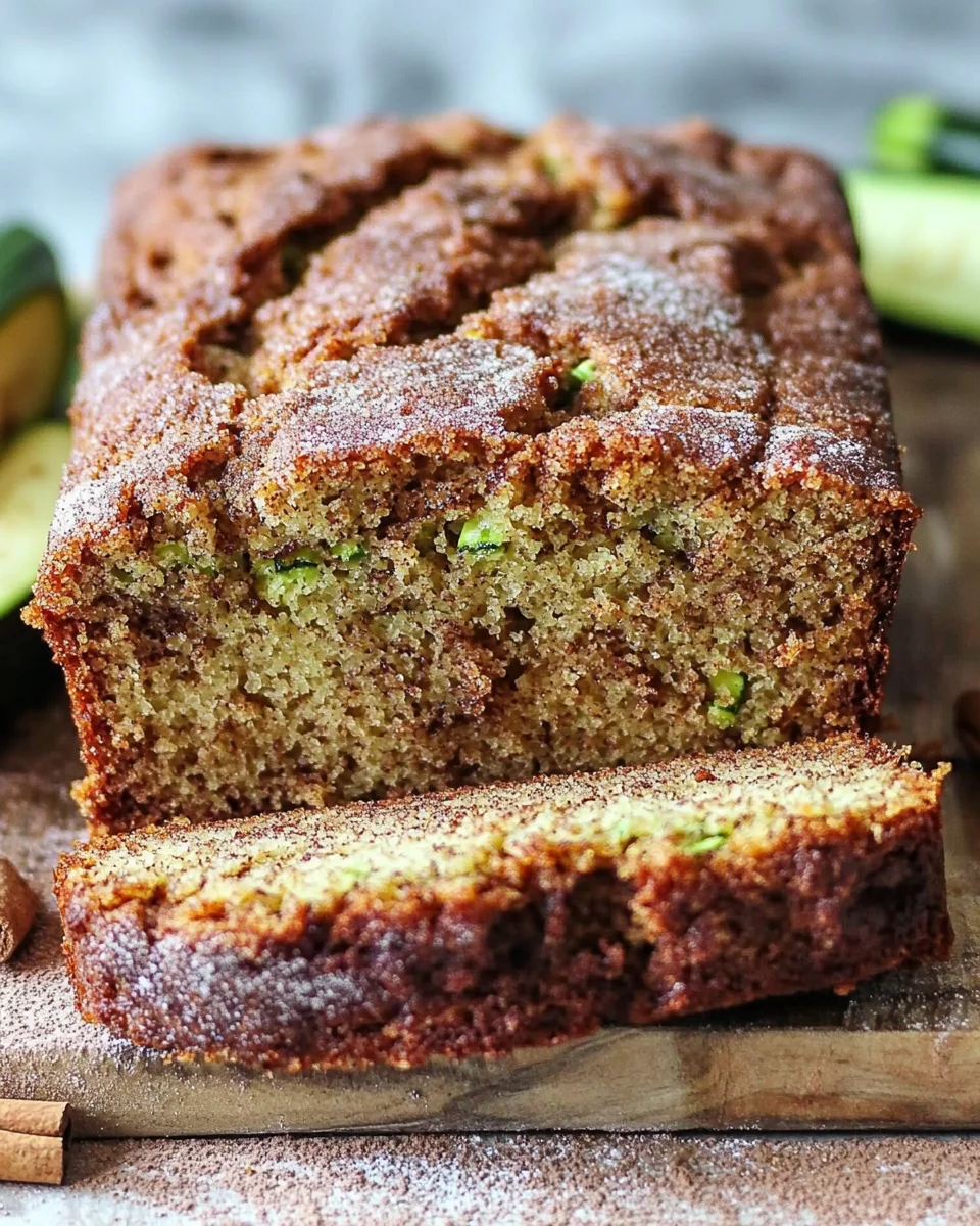 The Best Snickerdoodle Zucchini Bread