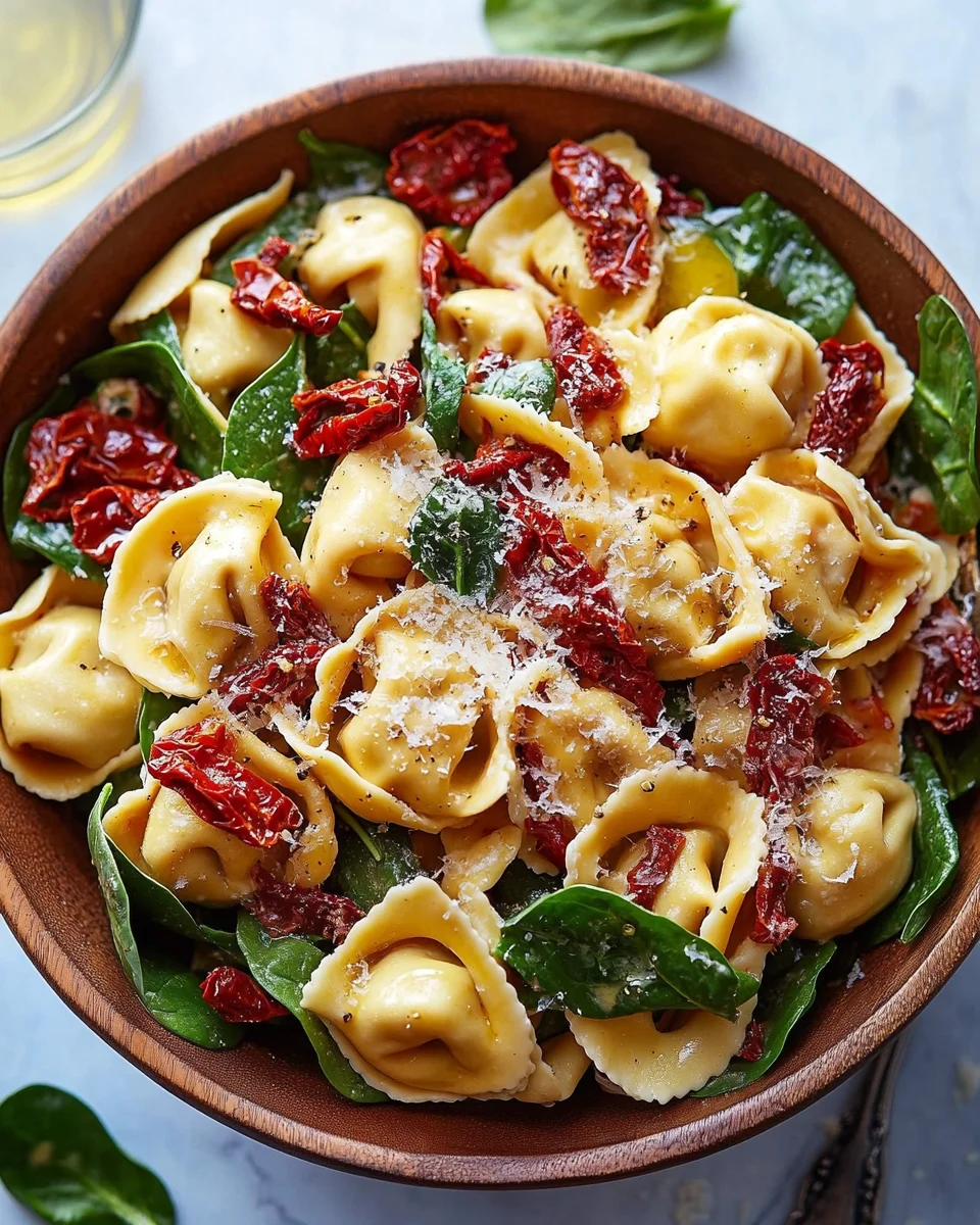 Tuscan Tortellini Salad