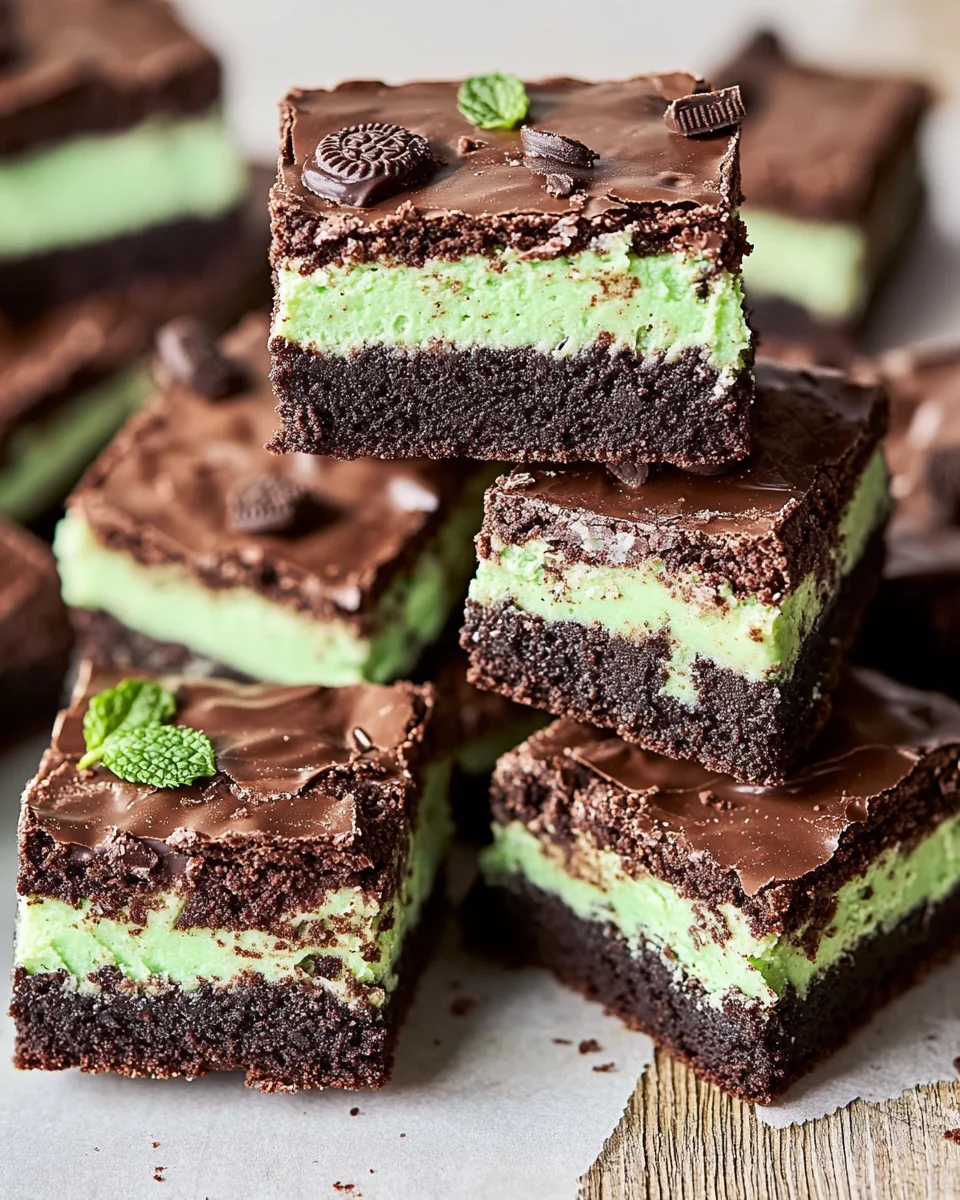 Ultimate Mint Brownies