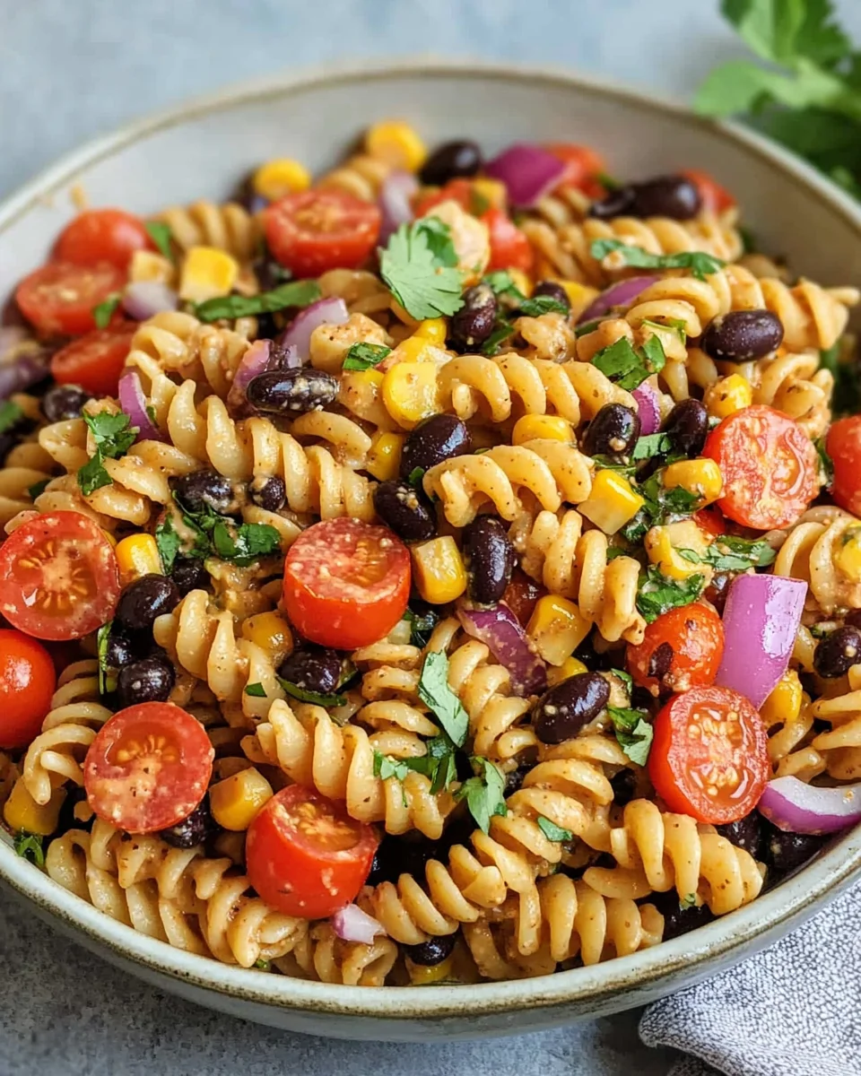 Vegan Southwest Pasta Salad Recipe