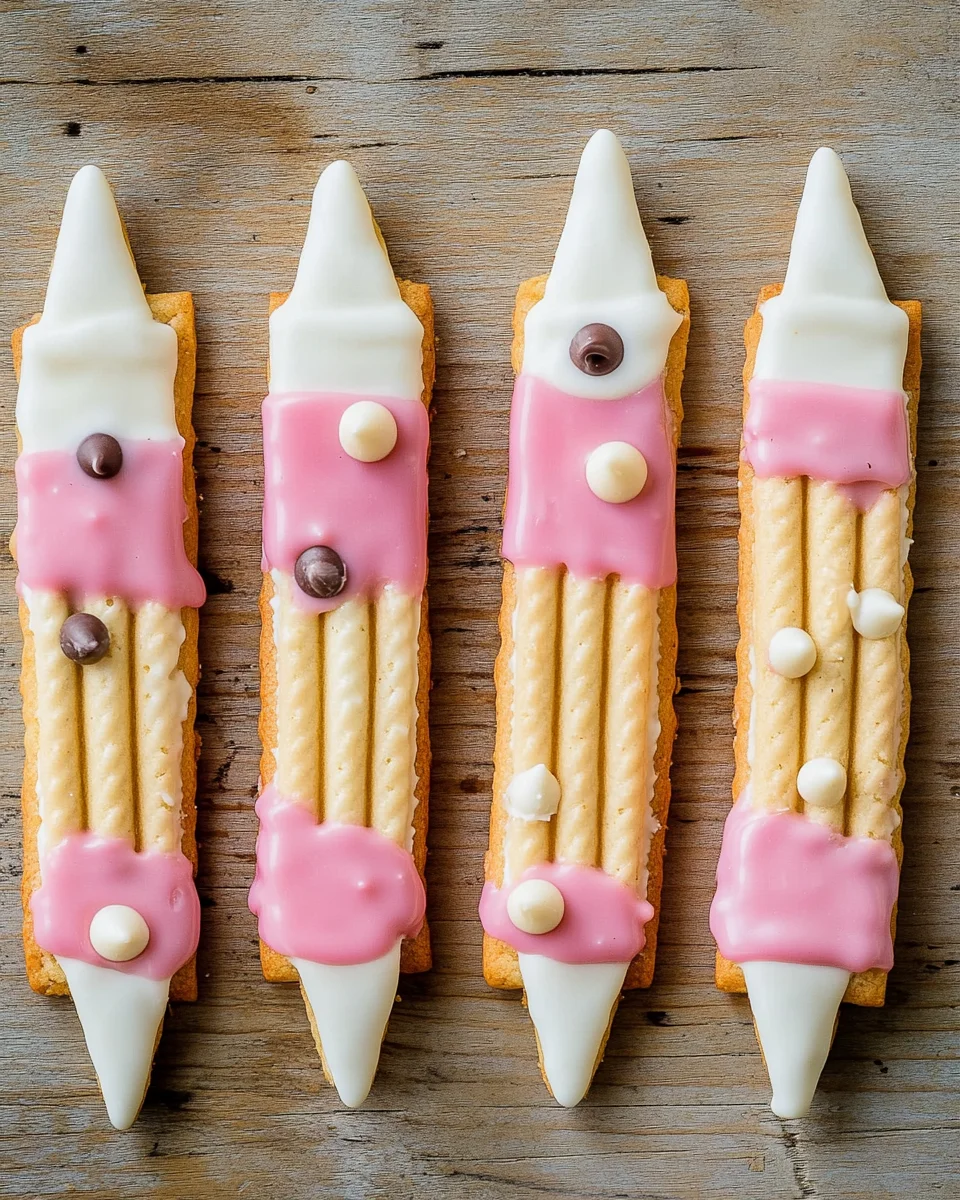 Wafer Pencil Cookies