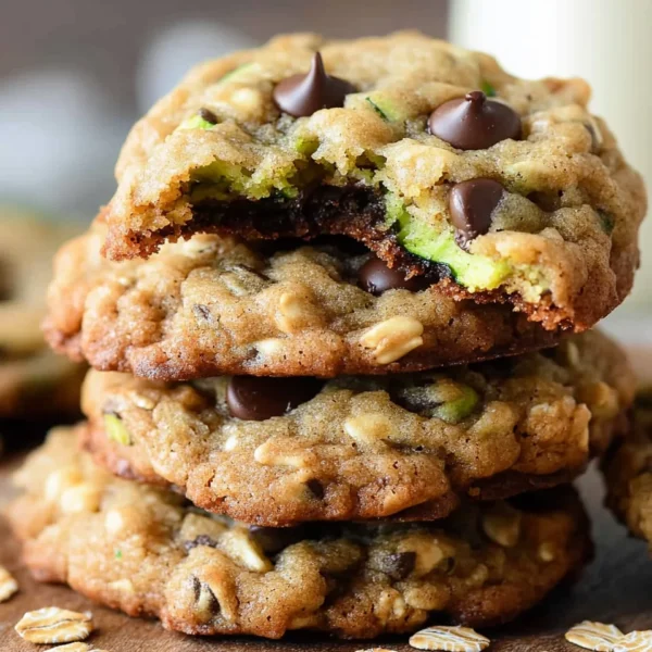 Zucchini Chocolate Chip Cookies
