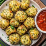 Zucchini Garlic Bites