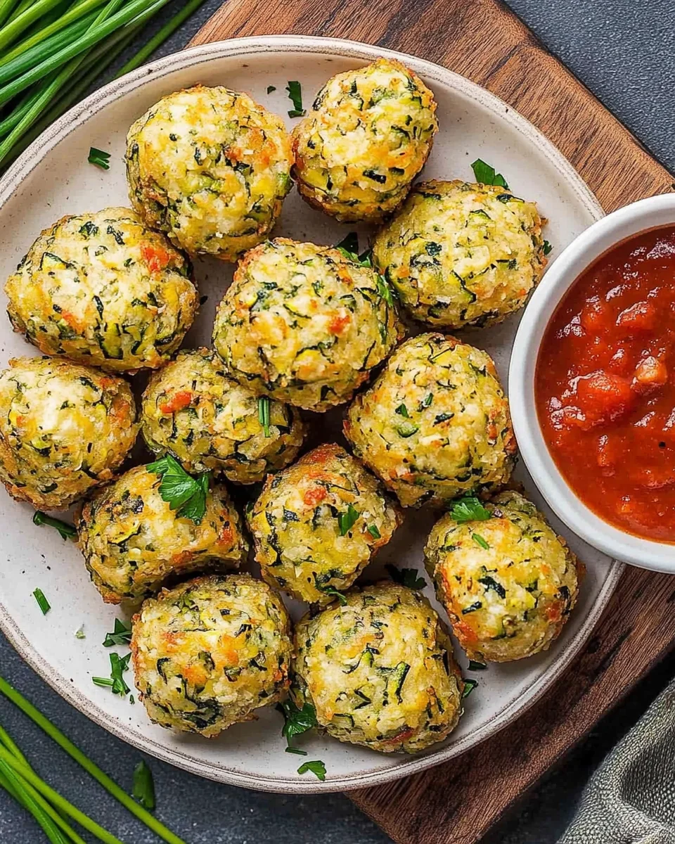 Zucchini Garlic Bites